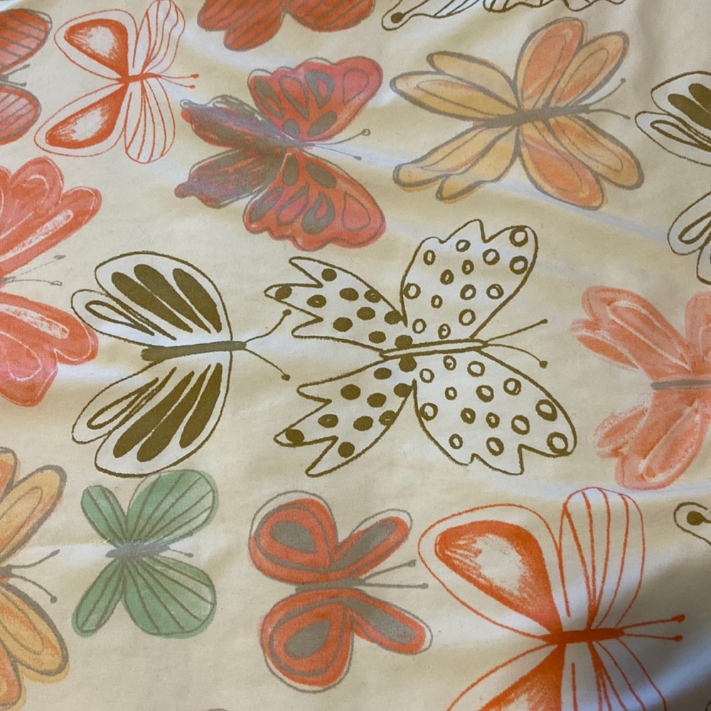 Girls Butterfly comforter set